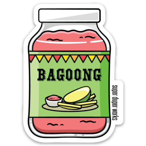The Pink Bagoong Sticker – super duper works