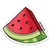 The Watermelon Sticker