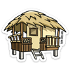 The Bahay Kubo Sticker