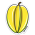 The Star Fruit Sticker