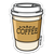 The Coffee Cup Sticker
